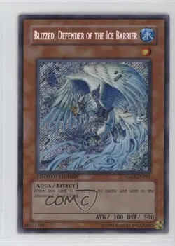 Blizzed Defender of the Ice Barrier Limited Edition YuGiOh Hidden Arsenal 1 2009 - Image 1