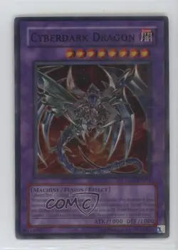 Cyberdark Dragon Unlimited YuGiOh Zane Truesdale Duelist Pack #DP04-EN014 2007 - Image 1
