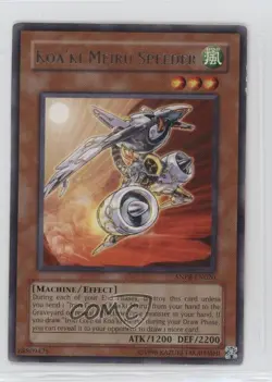 Koa'ki Meiru Speeder (R) 1st Ed. YuGiOh Ancient Prophecy #ANPR-EN020 2009 - Image 1