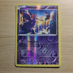 Nidoran 43/114 - LP REVERSE HOLO XY Steam Siege - Pokemon 2016 TCG Card - Image 1