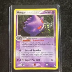 Gengar 5/92 Holo Rare EX Power Keepers Pokemon Card - LP - Image 1