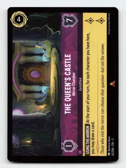 The Queen's Castle 67/204 Rare Into the Inklands Lorcana Card - Image 1