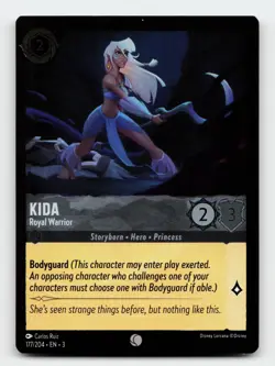 Kida 177/204 Common Into the Inklands Cold Foil Lorcana Card - Image 1