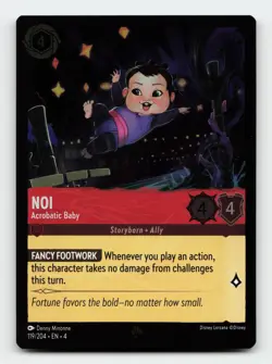 Noi 119/204 Super Rare Ursula's Return COLD FOIL Lorcana Card - Image 1