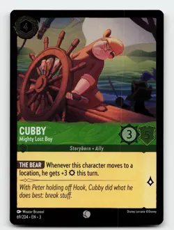 Cubby 69/204 Common Into the Inklands Cold Foil Lorcana Card - Image 1