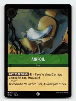 Airfoil 97/204 Common Into the Inklands Cold Foil Lorcana Card - Image 1