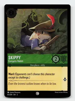 Skippy 87/204 Common Into the Inklands Cold Foil Lorcana Card - Image 1
