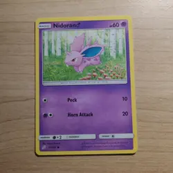 Nidoran 57/181 - NM SM Team Up - Pokemon 2019 Common TCG Card - Image 1