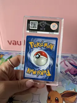 Pokemon Holo Card Gameboy Meowth Black Star Promo WOTC ACE 8 - Image 3