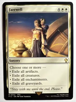 [Magic the Gathering MTG] Farewell - Final Fantasy Commander - Near Mint - Image 1