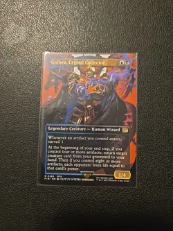 Golbez Crystal Collector Borderless Card MTG Magic: The Gathering Non Foil - Image 1