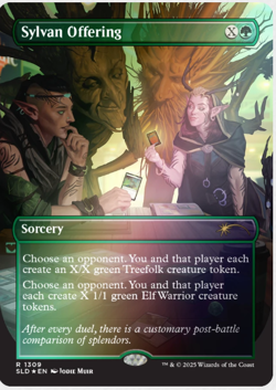 PRE-SALE - Sylvan Offering FOIL Festival in a Box Atlanta 2025 MTG NM #1309 - Image 1