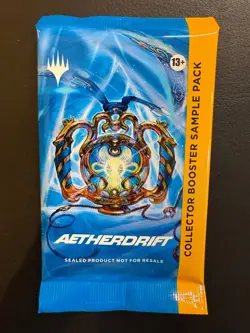 Aetherdrift Collector Booster Sample Pack SEALED NEW MTG MAGIC - Image 1