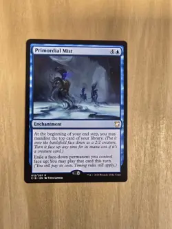 Primordial Mist - #012/307 (NM) Commander 2018 C18 Magic MTG - Regular - Image 1