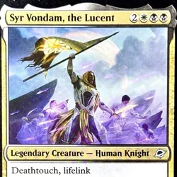 Syr Vondom, the Lucent - Reg - MTG - EOE - 0232 - UNCOMMON ~ NM - Image 1