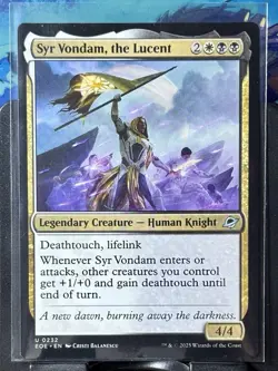 Syr Vondom, the Lucent - Reg - MTG - EOE - 0232 - UNCOMMON ~ NM - Image 2