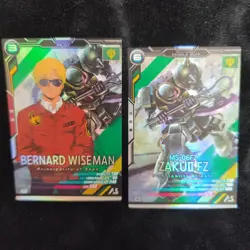 Arsenal Base Zaku II Alter Bernard Wiseman Trading Card MTG - Image 1
