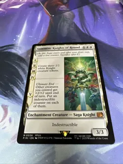 Summon: Knights of Round #0036 FIN M (Non-Foil) - MTG Final Fantasy - Image 1
