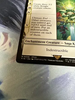 Summon: Knights of Round #0036 FIN M (Non-Foil) - MTG Final Fantasy - Image 2