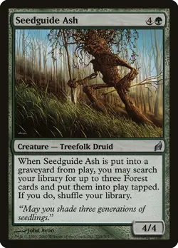 Seedguide Ash Lorwyn PLD Green Uncommon MAGIC THE GATHERING MTG CARD ABUGames - Image 1