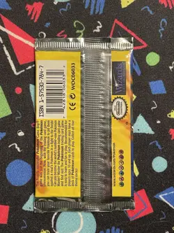 1999 Pokemon WOTC Shadowless Charizard Heavy Booster Pack Sealed New - Image 2