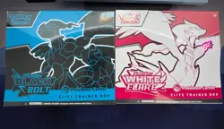 Pokemon Center Black Bolt & White Flare Elite Trainer Box ETB Set New Sealed - Image 1