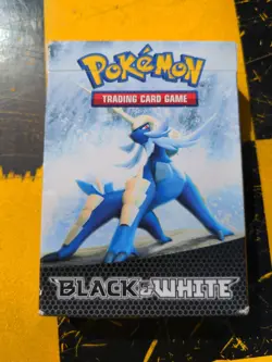 EMPTY Pokemon TCG Black & White Blue Assault Theme Deck Box *ft Samurott - Image 2