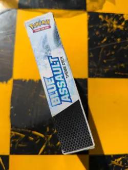 EMPTY Pokemon TCG Black & White Blue Assault Theme Deck Box *ft Samurott - Image 5