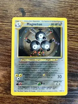 Magneton 10/64 Neo Revelation Pokemon Holo Rare - Image 1