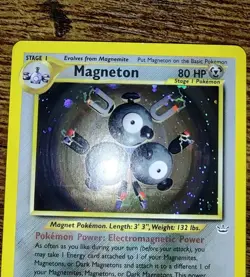 Magneton 10/64 Neo Revelation Pokemon Holo Rare - Image 3