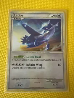 Pokemon TCG Latios HGSS11 HeartGold SoulSilver Promo Holo Card - Image 1