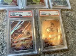 8x Graded PSA 9 MINT Pokemon Card Lot S&V Illustration Rates - Image 5