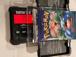 1999 Pokemon WOTC Shadowless Venusaur Heavy Booster Pack Sealed New - Image 3