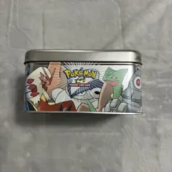 Pokemon TCG EX Ruby & Sapphire Collector Tin 2003 W/ Coin / Counters / Poster - Image 3