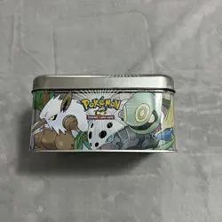 Pokemon TCG EX Ruby & Sapphire Collector Tin 2003 W/ Coin / Counters / Poster - Image 5