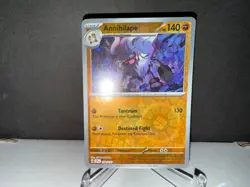 2024 Pokemon TCG Annihilape 100 Surging Sparks Reverse Holo U Card NM+ - Image 1