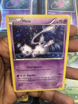Pokemon Mew XY192 XY Holo ~ BIG SWIRL💫💫💫 - Image 1