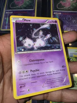 Pokemon Mew XY192 XY Holo ~ BIG SWIRL💫💫💫 - Image 2