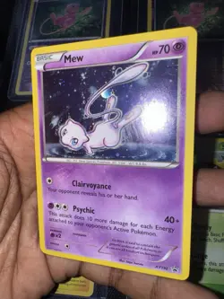 Pokemon Mew XY192 XY Holo ~ BIG SWIRL💫💫💫 - Image 3