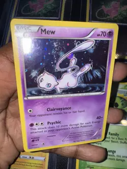 Pokemon Mew XY192 XY Holo ~ BIG SWIRL💫💫💫 - Image 4