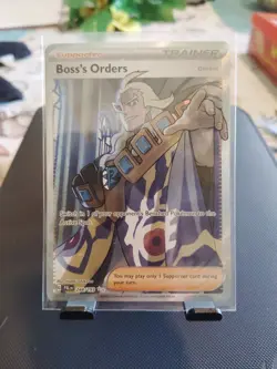 Pokemon TCG: Paldea Evolved - Boss's Orders - Ultra Rare - 248/193 Full Art Holo - Image 1