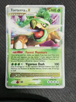 Torterra Lv.X Pokemon • Holo Rare • DP09 Diamond and Pearl Promos - Image 1