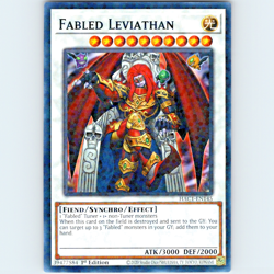 Yugioh Fabled Leviathan HAC1-EN145 1st Duel Teminal Parallel Rare Holo - NM 💎 - Image 1
