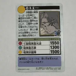 YuGiOh Suzakus Carddass Anime 30th Anniversary Holo 38 Japanese 1st - Image 2