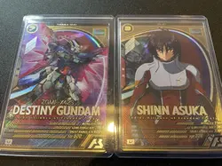 YuGiOh Arsenal Base Destiny Shin Asuka U Rare Good Condition Trading - Image 1