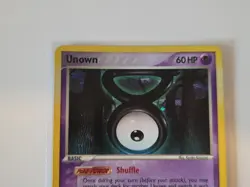 Unown V/28 Pokemon Card Unseen Forces Holo TCG Unknown Ultra Rare MP - Image 2