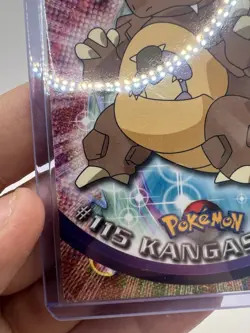 Kangaskhan #115 Topps TV Animation Edition Blue Logo Non Holo Pokemon Card - LP - Image 5