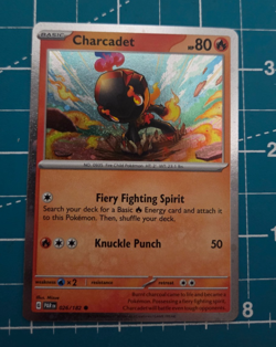 Pokemon Card - S&V Paradox Rift 026/182 - CHARCADET (galaxy holo promo) - NM/M - Image 1