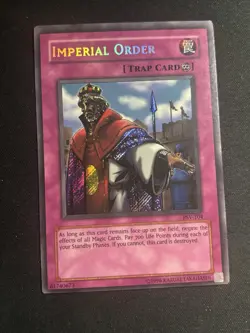 Yu-Gi-Oh! TCG Imperial Order PSV-104 Trap Card - Image 1