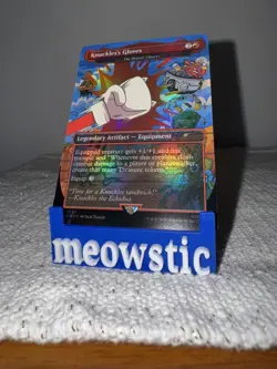 Knuckle's Gloves - RAINBOW FOIL - MTG Secret Lair x Sonic - NM Card - Image 5